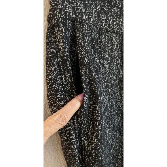 Women's Lululemon Ready To Rulu Pant Running Luon Jacquard Black White Size 4 - Picture 7 of 12